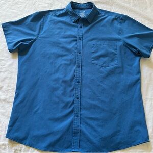 APT. 9 Slim Fit Premier Flex Performance Untucked Fit Button-Up Shirt Men's XXLT